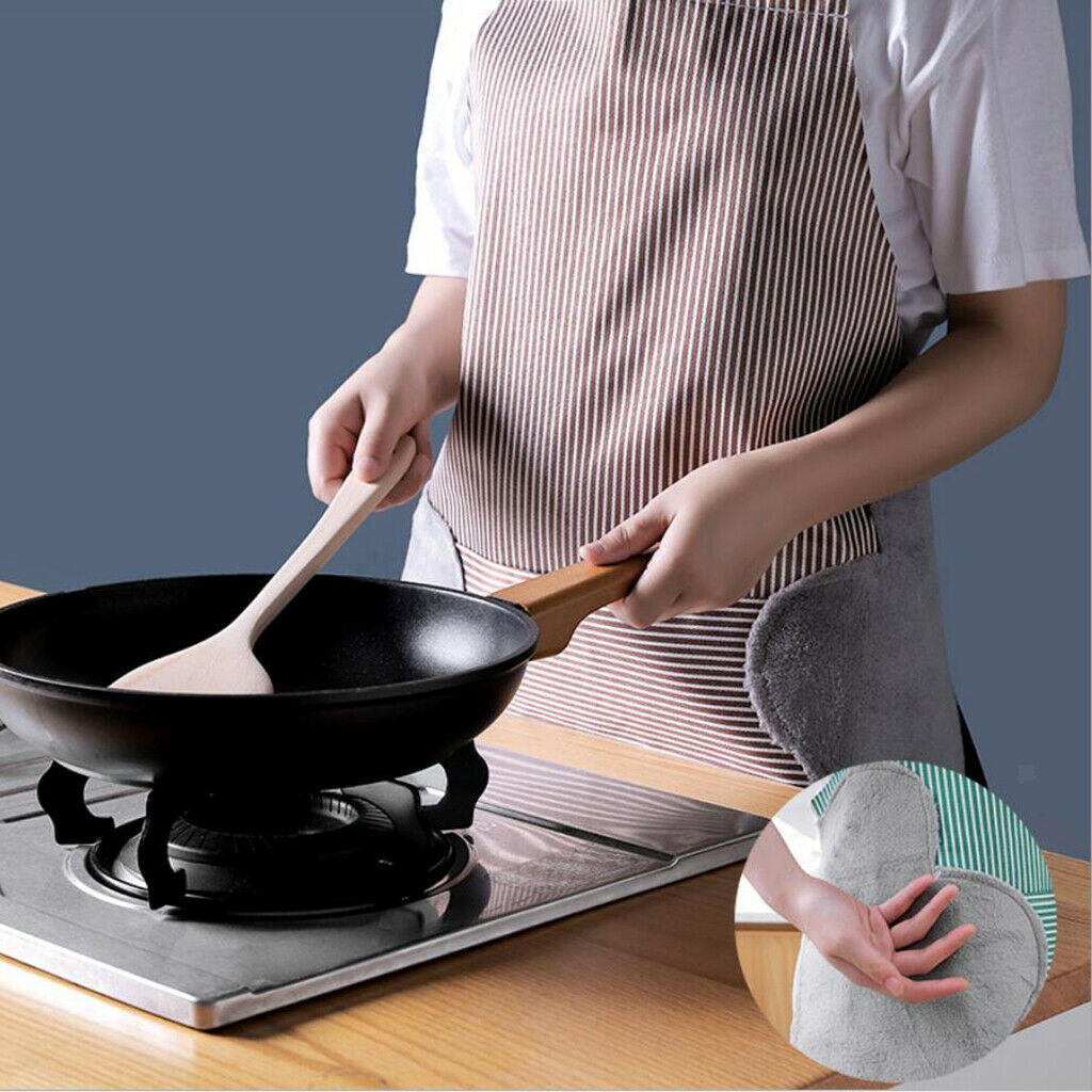 Kitchen Apron Smock for Cooking Women and Men Waterproof Oil Proof Coffee