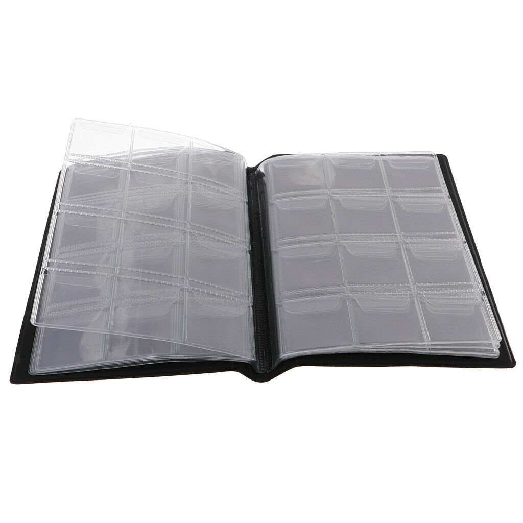 2Pcs 120 Holders for Penny Money Pocket Storage Coins Album Book Collectible