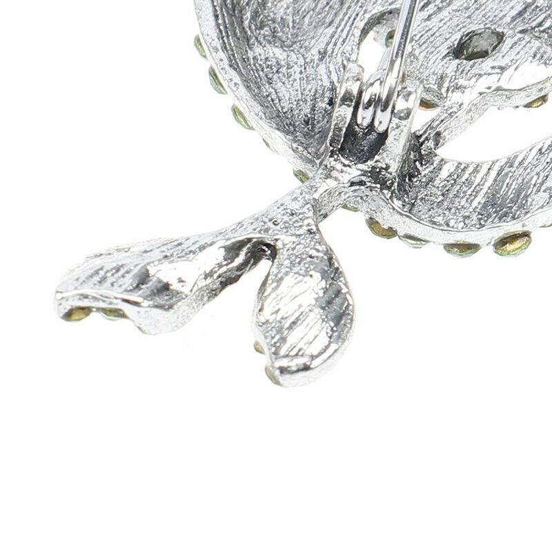 Chameleon Brooch Animal Coat Pin Rhinestone Fashion Jewelry Accessories O.l8