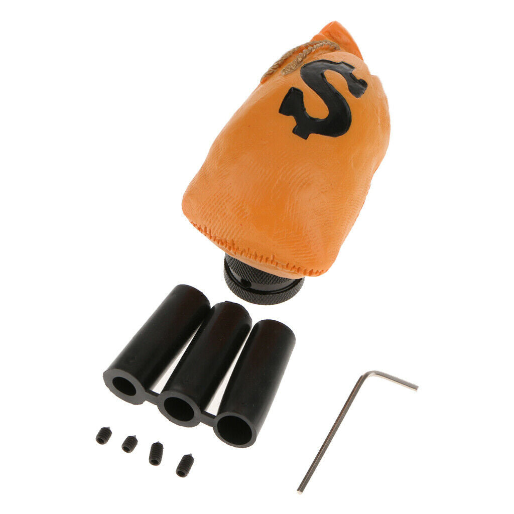 Universal Car Auto Manual Stick Gear Shift Knob Lever Shifter Cash Bag Style