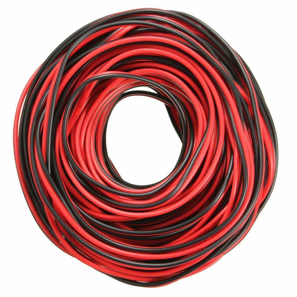 2Pin LED Strip  Connectors Clip Wire Adapter Extension 20M