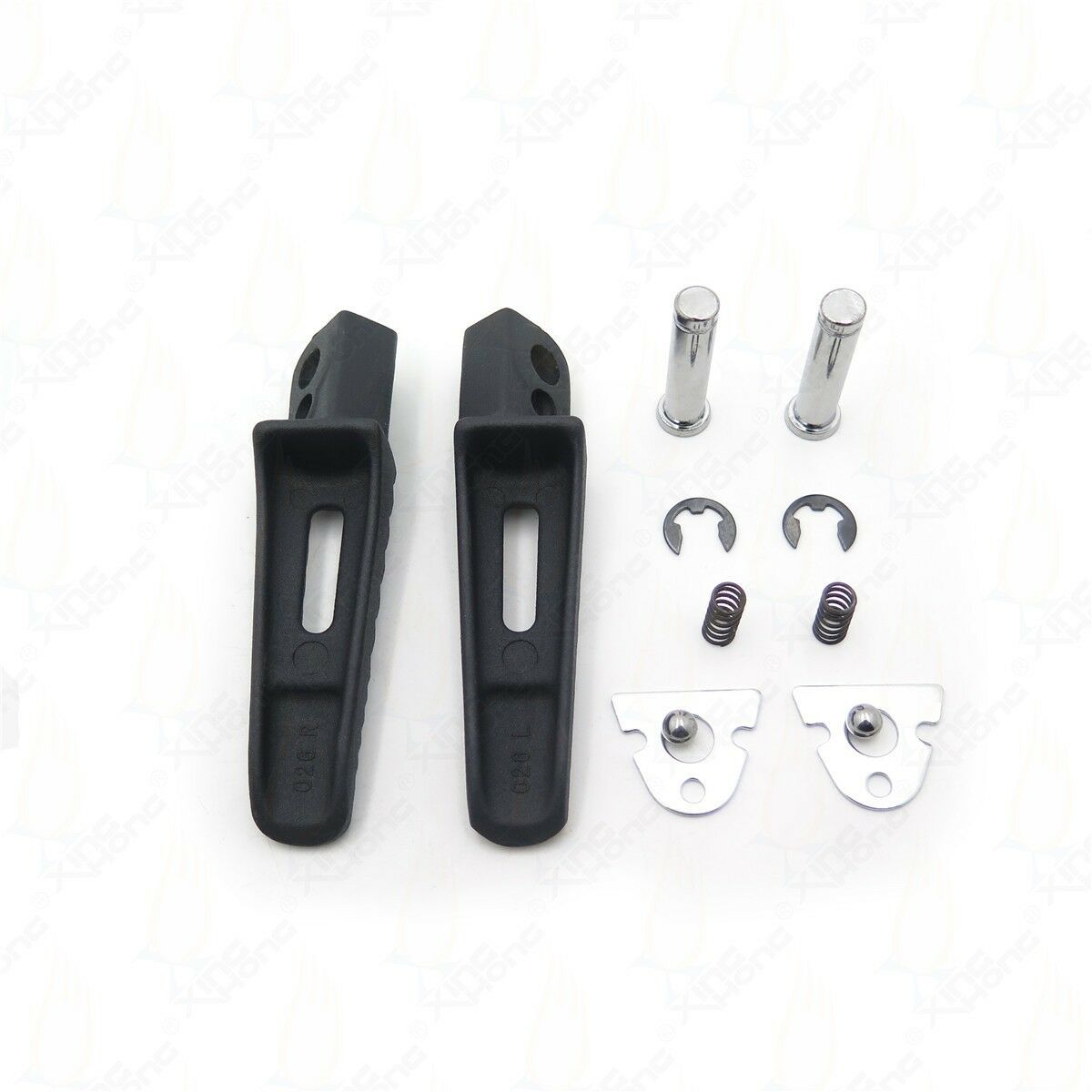 Black Rear Foot Peg Footrest for Suzuki B-KING 2008-2013 09 11 12