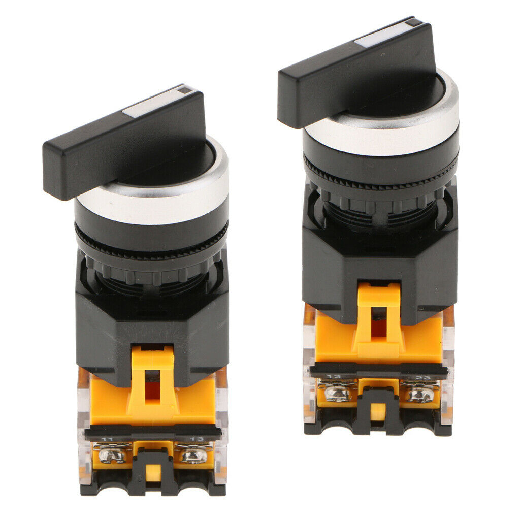 2 NO Latching Rotary Switch/Plastic Rotary Switch 3 Position/ On-off Toggle