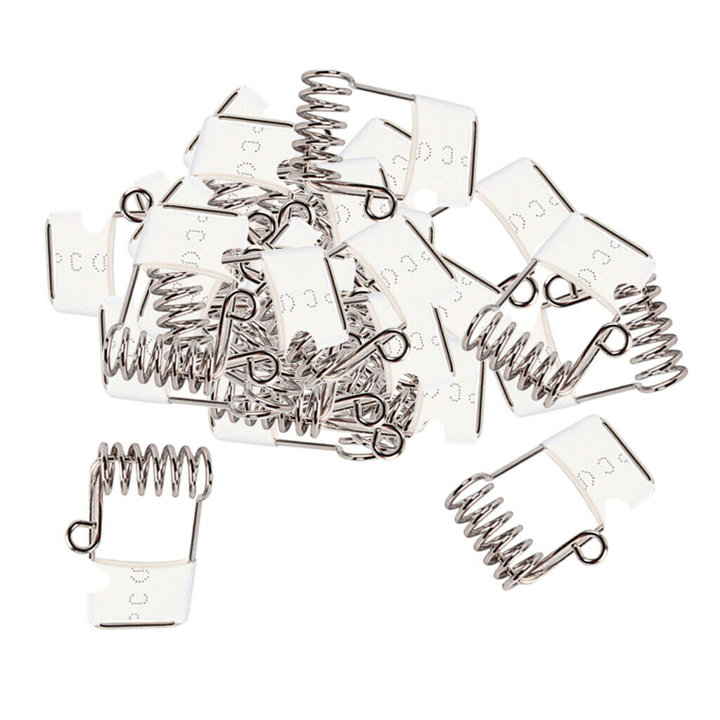 30 Pieces LED Panel Spring Clip Ceiling Lamp Led Lamp Tube Spring Clip