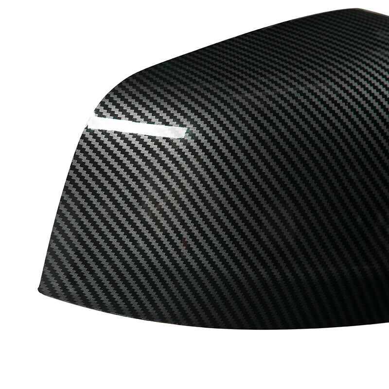 For 2011-2020 Jeep Grand Cherokee Carbon Fiber Style Rearview Mirror Covers Cap