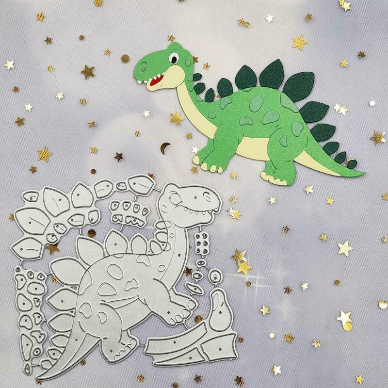 Stegosaurus DIY Embossing Carbon Steel Mould for Album Paper Card Making