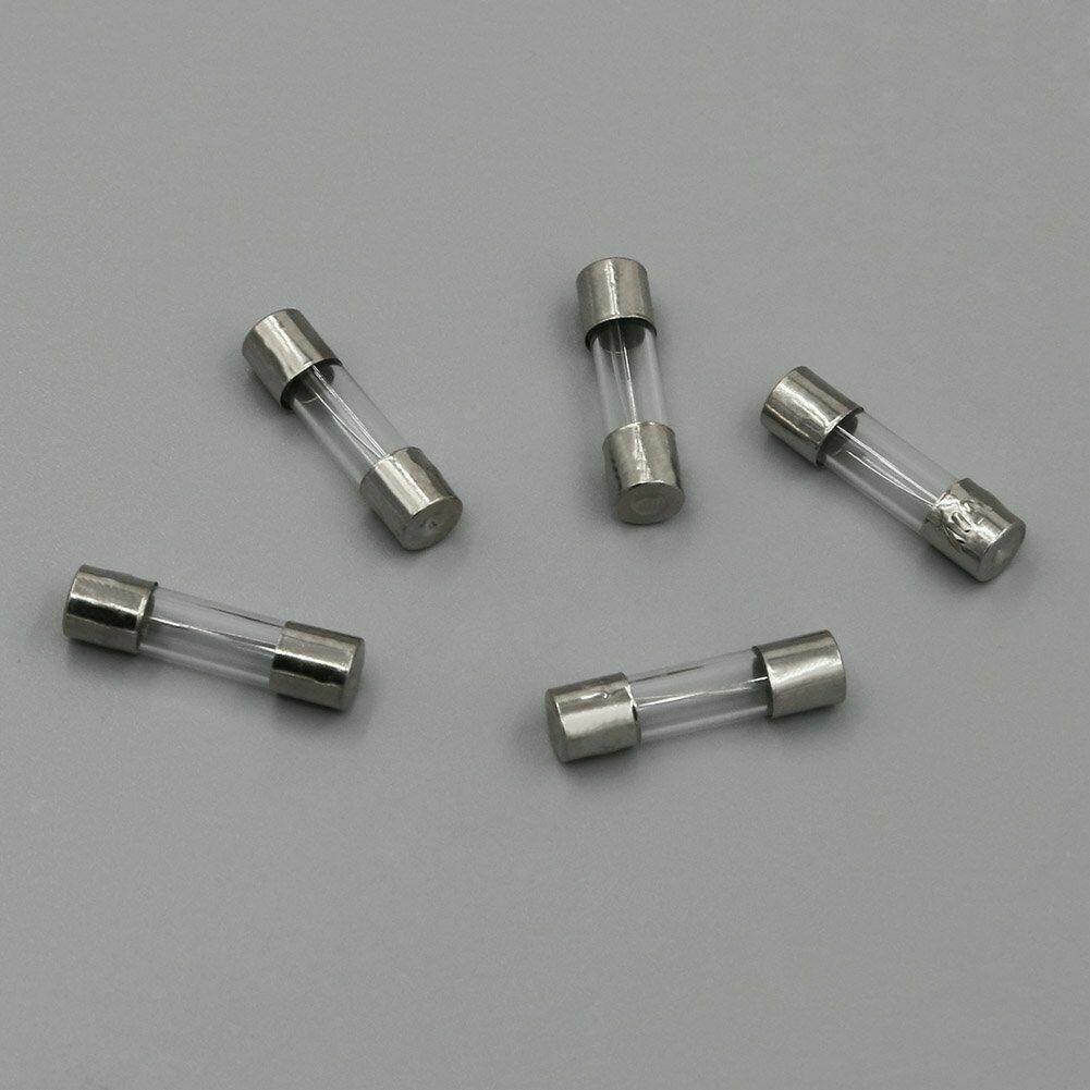 100pcs 5x20mm Slow/Fast-Blow Glass Tube Fuses Assorted Box Kit 0.5A-10A