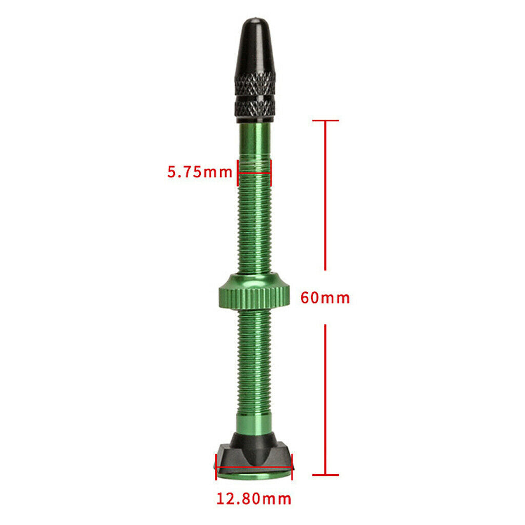 Alloy Mountain Bike Tubeless Tires Presta Valves Replacement Core Removable