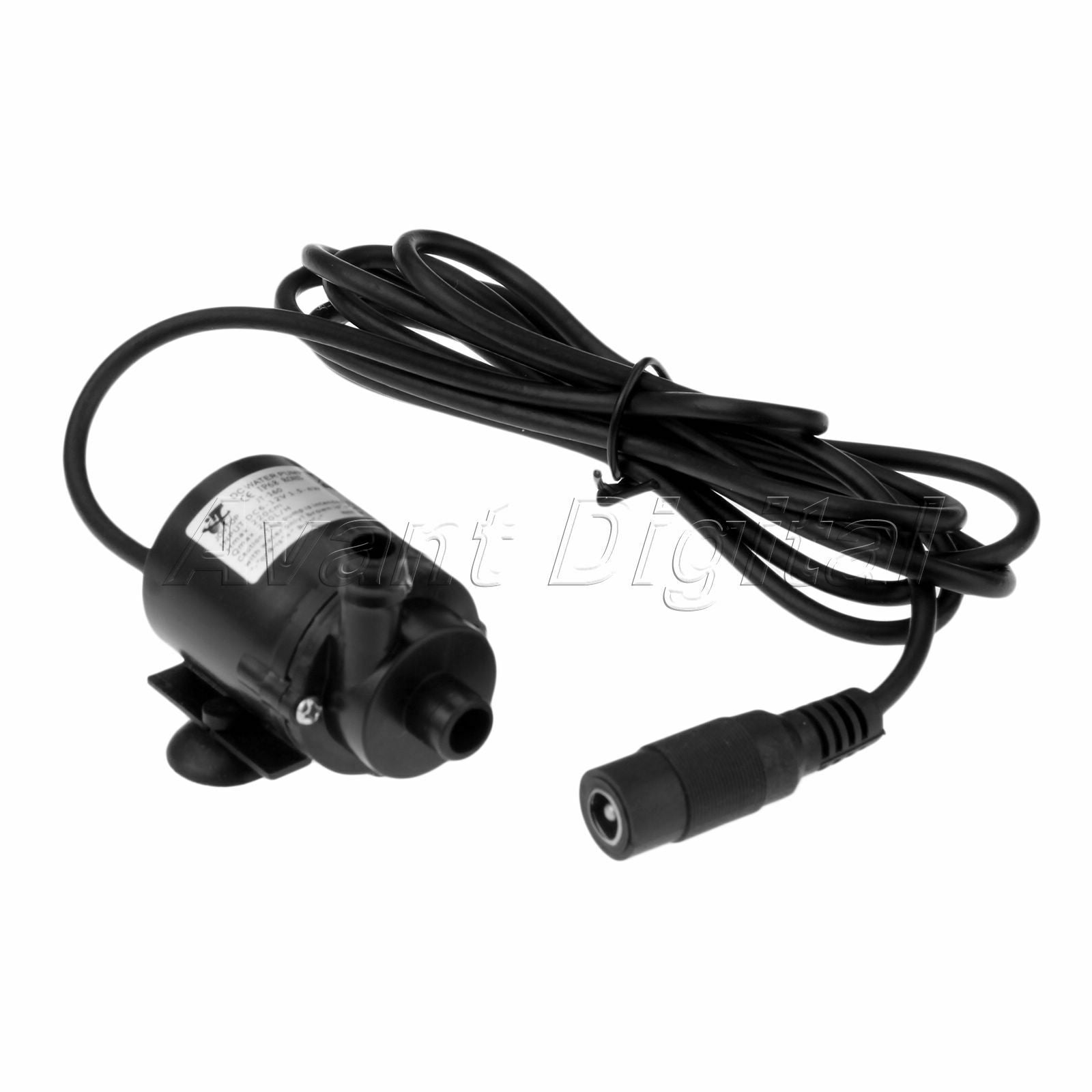 6V-12V Pump Brushless Amphibious Water Fountain Pump Wire w/ Female Interface
