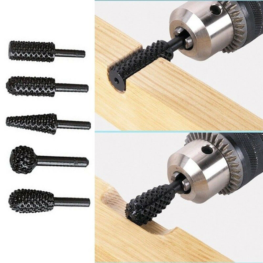 Titanium 10 Step Drill Bit 1/4" to 1-3/8" Inches Tool for Plastic Wood Metal ~