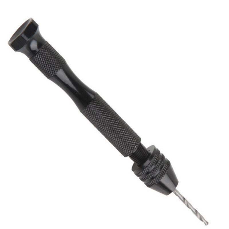 49Pcs Micro Pin Vise Hand Twist Drill Bit Hobby 0.5-3mm Precision Rotary Tool