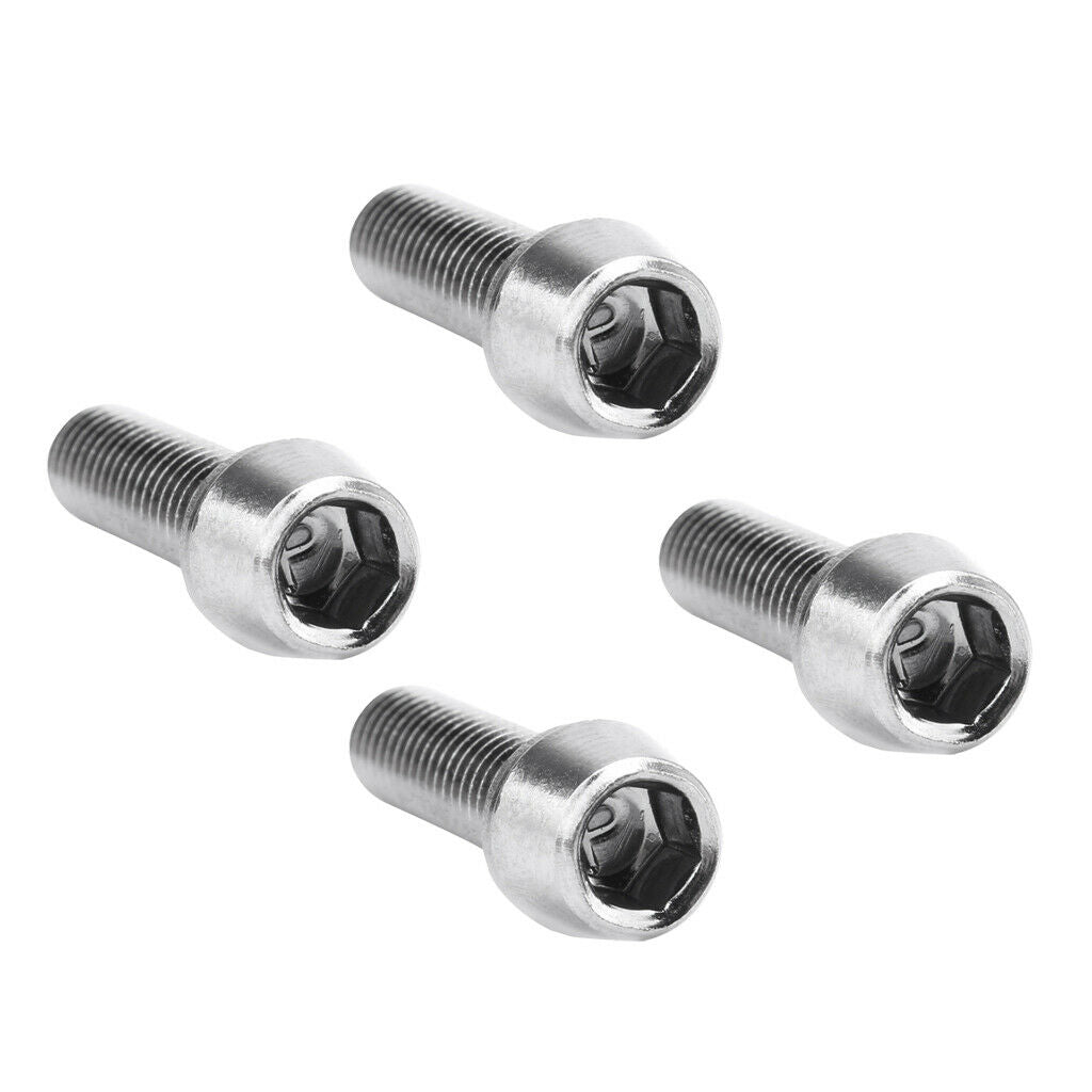 8pcs Road Bicycle Handleset Stem Screw Aluminum Alloy M5 M7 Bolts