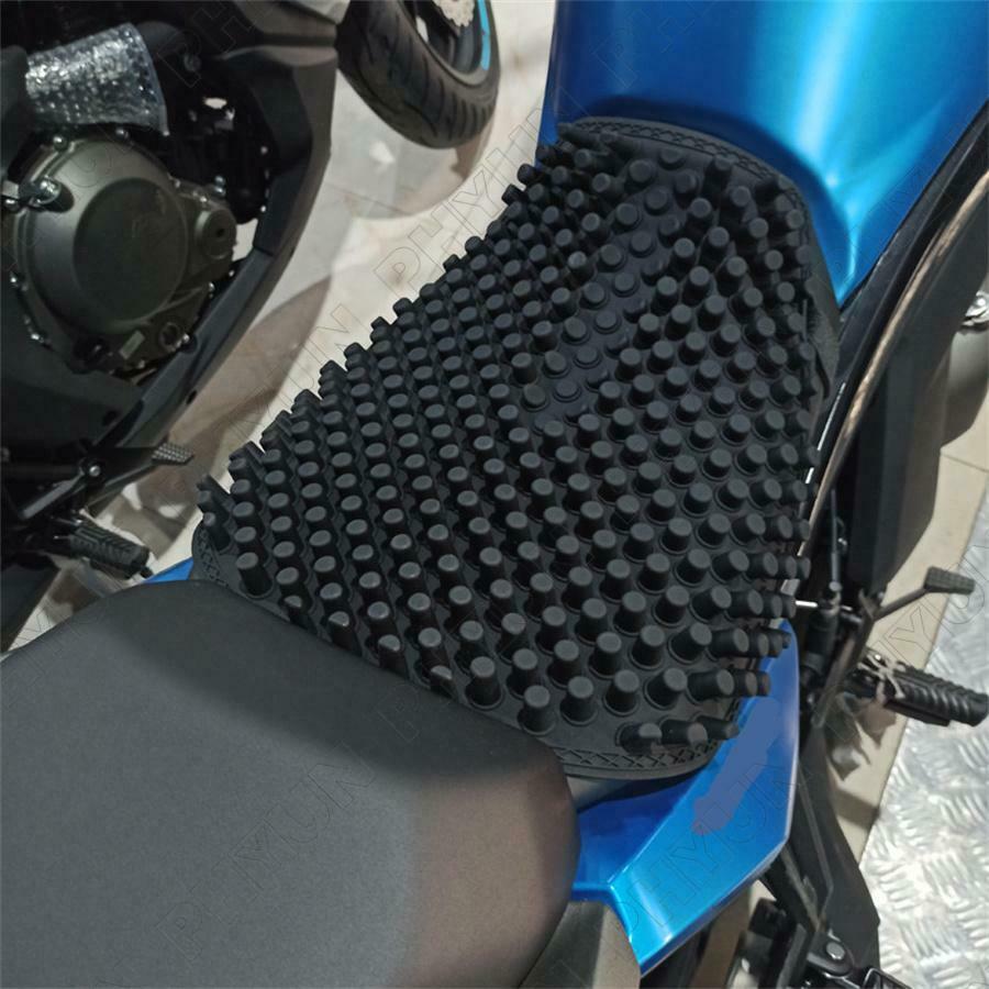 Universal Motorcycle Seat Cushion Pressure Relief Ride Comfort Silicone Seat Pad