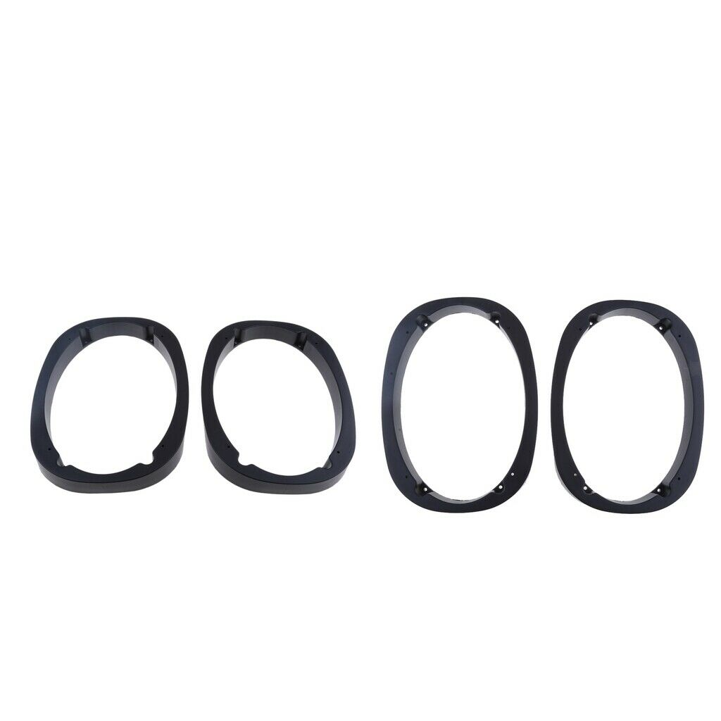 4x 6 "x9" audio stereo speaker spacer plastic adapter universal