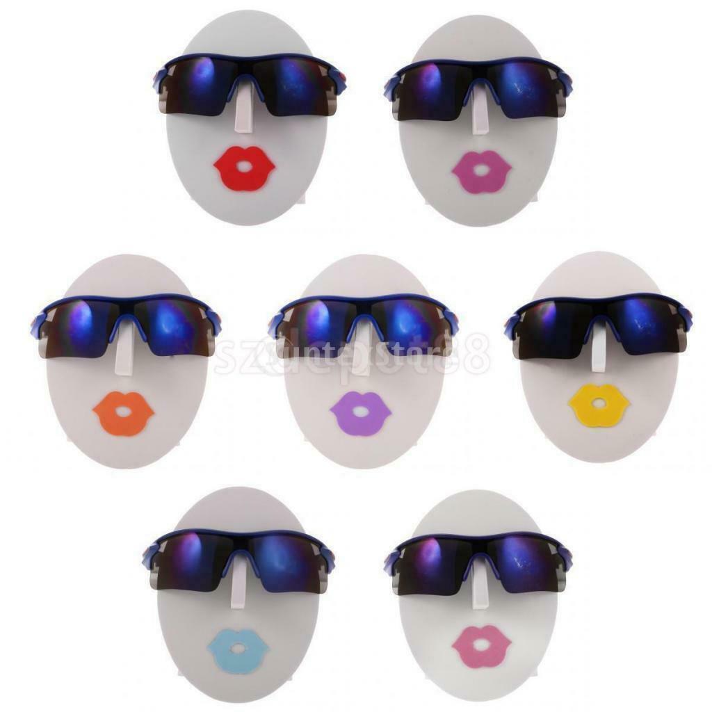 7x Women Face Shape Jewelry Holder Sunglasses Ads Holder in 7 Colors