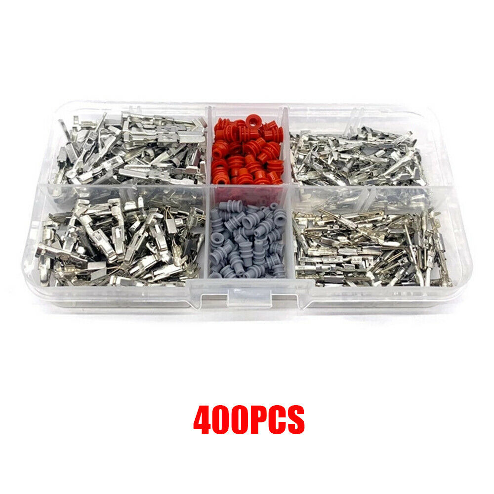 400x 1.5/3.5 Series Auto Electrical Female & Male Terminal w/ Plug Kit Boxed