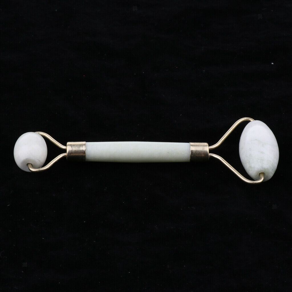 1 Piece Natural Jade Stone Facial  Roller Massager for Men Women Kids Care