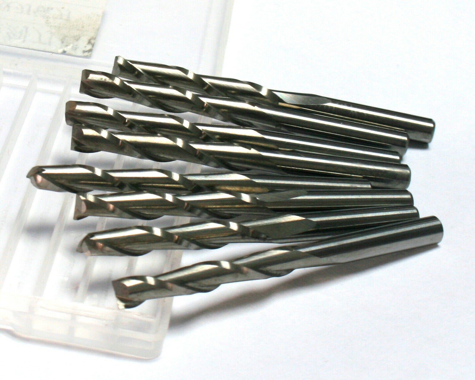 10pcs 22mm 1/8" (3.175mm) double flute spiral CNC router bits [M_M_S]