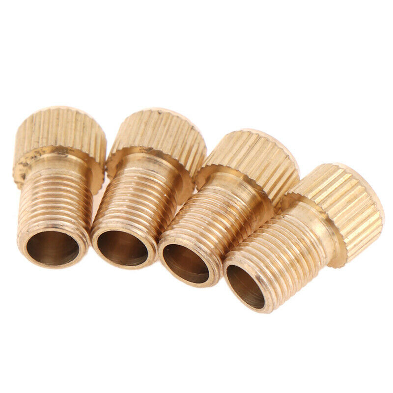 4x Presta to schrader valve adapter converter road bicycle cycle pump ^.l8