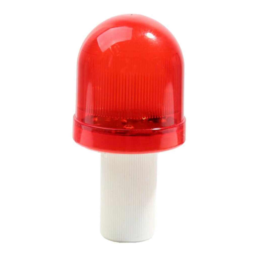 1pc Red LED Safety Warning Emergency Light Traffic Signal Lights w/ 3 Modes