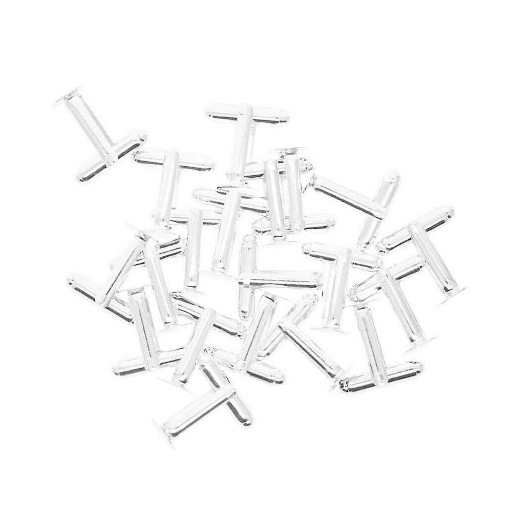 20 Pieces   DIY Cufflink Findings Cuff Link Blanks Backs Pads Base