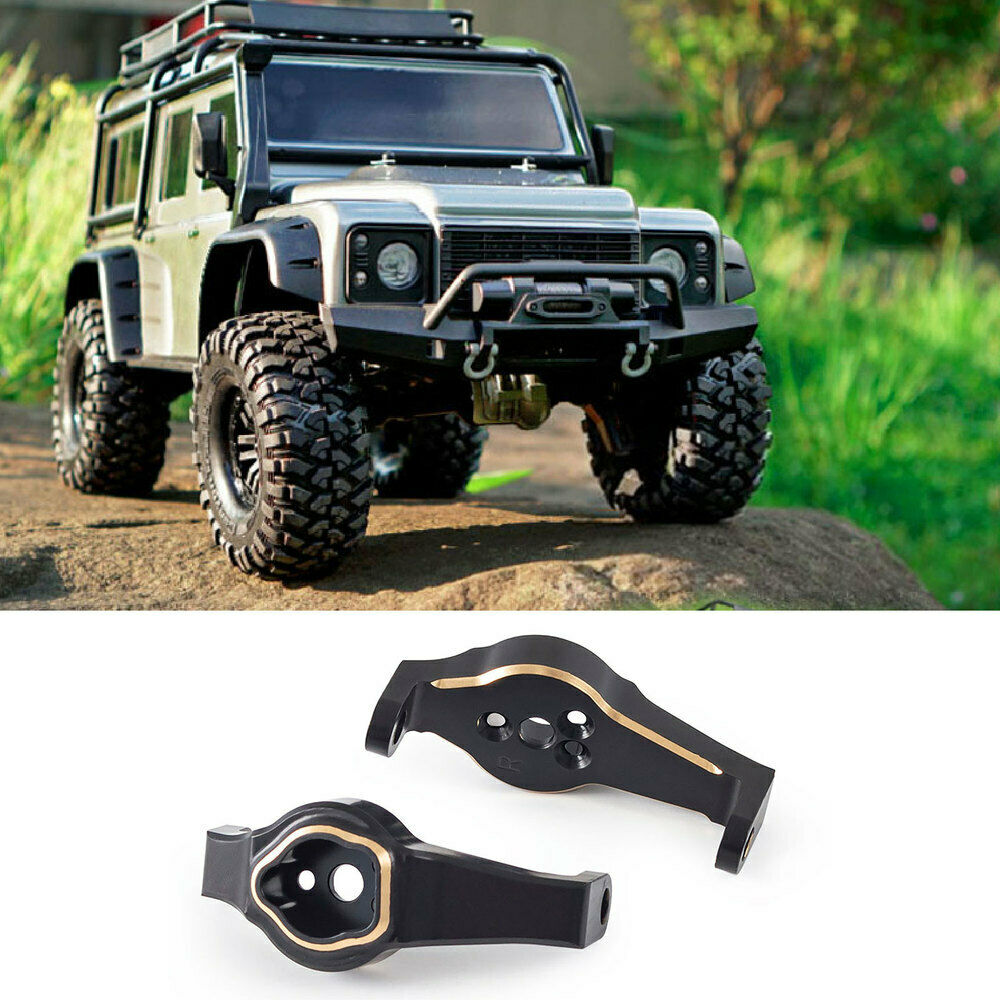 pair Brass C-Hub Carrier Upgrade Part for Traxxas TRX4 1/10 RC Crawler
