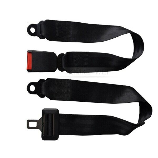 135cm Universal Adjustable 2 point Lap Safety Seat Belt for Auto Car Truck Bus