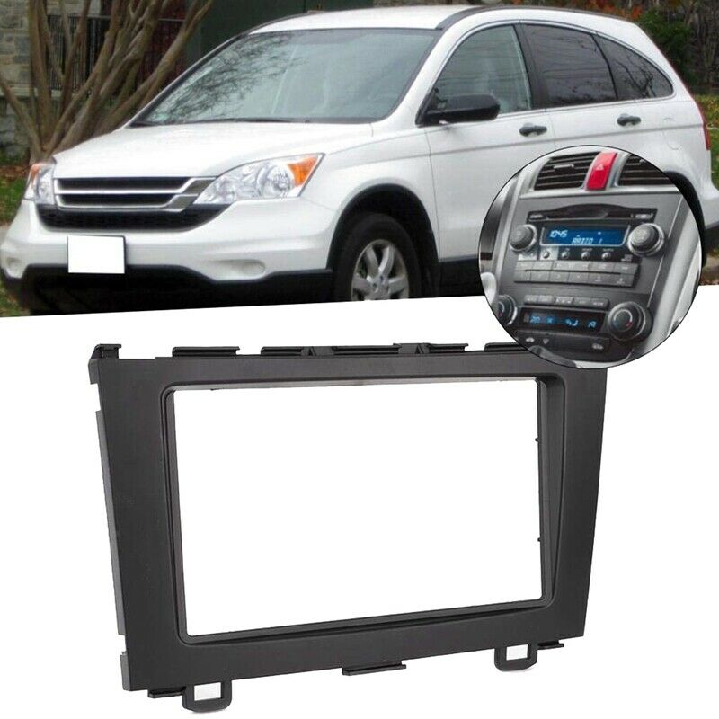 4X(2 Din Car DVD Stereo Radio Fascia Panel e for  CRV 07-10 I9E1)