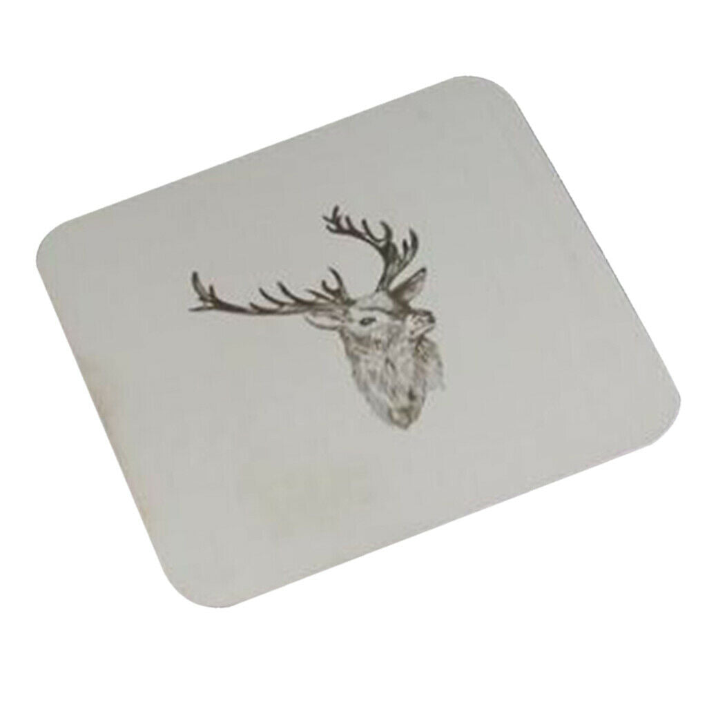 Stainless Steel Square Placemat Dinning Table Mat Pad Place Mat Coaster A