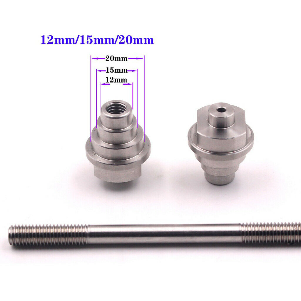Bike Thru Axle to Quick Release Adapter - Great for Front Wheel Hub