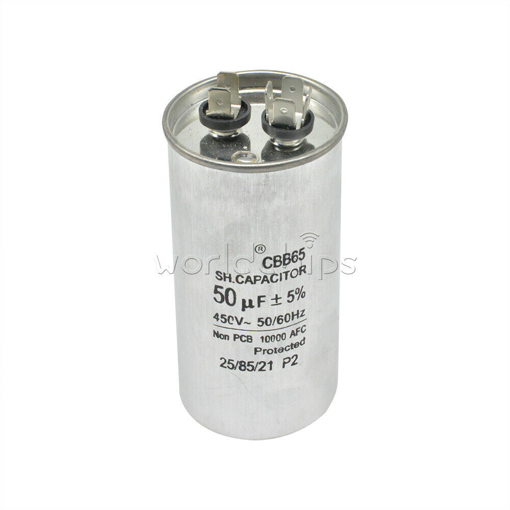 10-80UF 400-500VaH CBB60 CBB65 Motor Run Capacitor  Air Conditioner Appliance