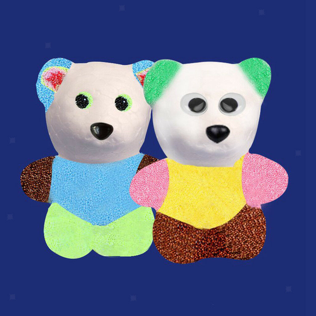 25 Pcs Polystyrene Styrofoam Animal Ornaments for DIY Kids Painting Crafts