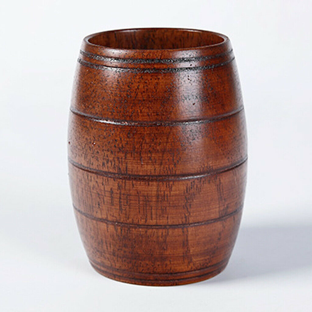 Wood Cup Mug Handcrafted for Outdoor Camping Picnic Hiking Party Decoration