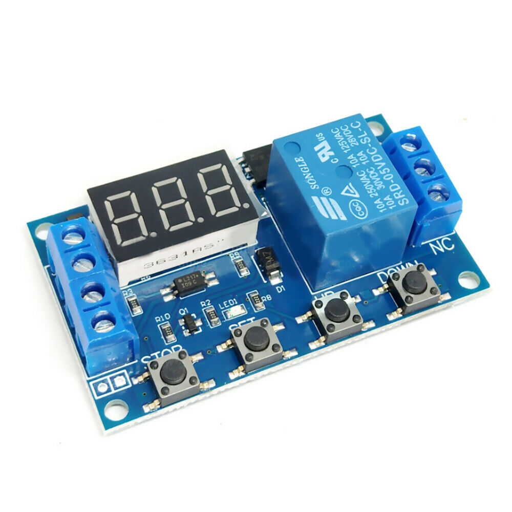 6V-30V Adjustable Relay Module Switch Trigger Time Delay Circuit Timer