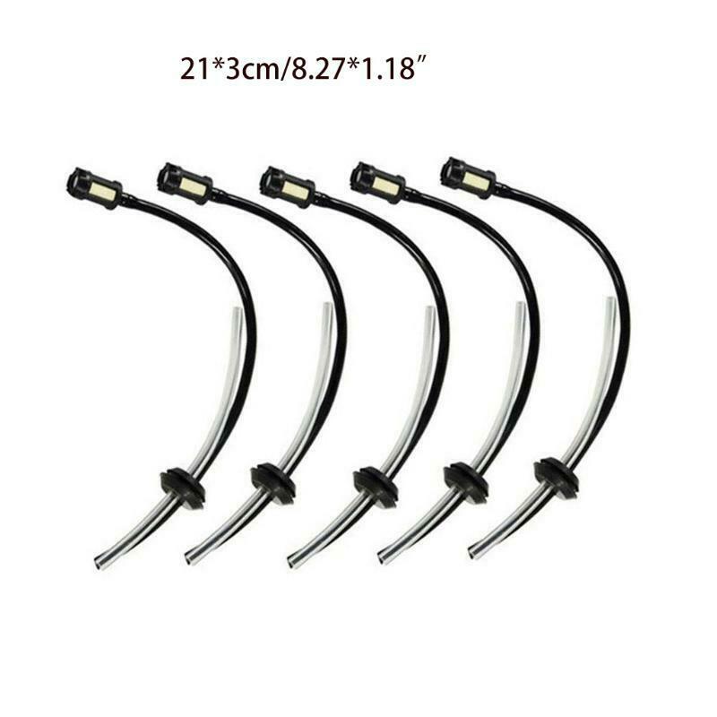 5 Pcs Replacement Parts for Mower Fuel Hose Fuel Tank Filter Replacement Parts