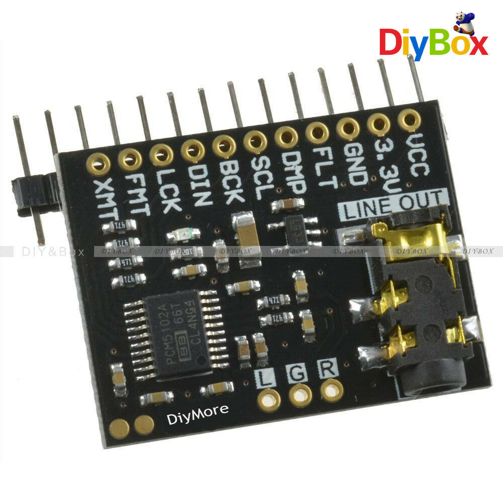 PCM5102A DAC Decoder I2S 32bit Player Module Beyond ES9023 PCM1794 Raspberry Pi