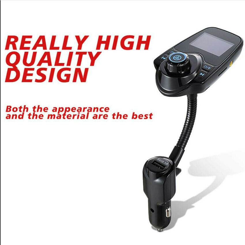 Car FM Transmitter Wireless Bluetooth Handsfree Kit MP3 Player USB Charger AUX