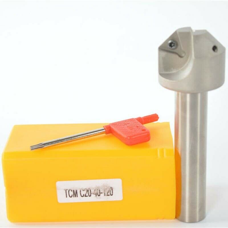 45°（18mm-40mm）Chamfering drill tool holder TCM C20-40-110 FOR TCMT16T304 inserts