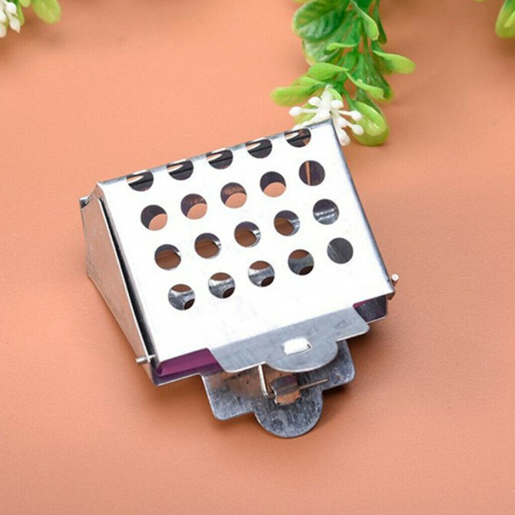 2pieces Metal Hair Clip Queen Cage Bee Catcher Catch Beekeeper Tool