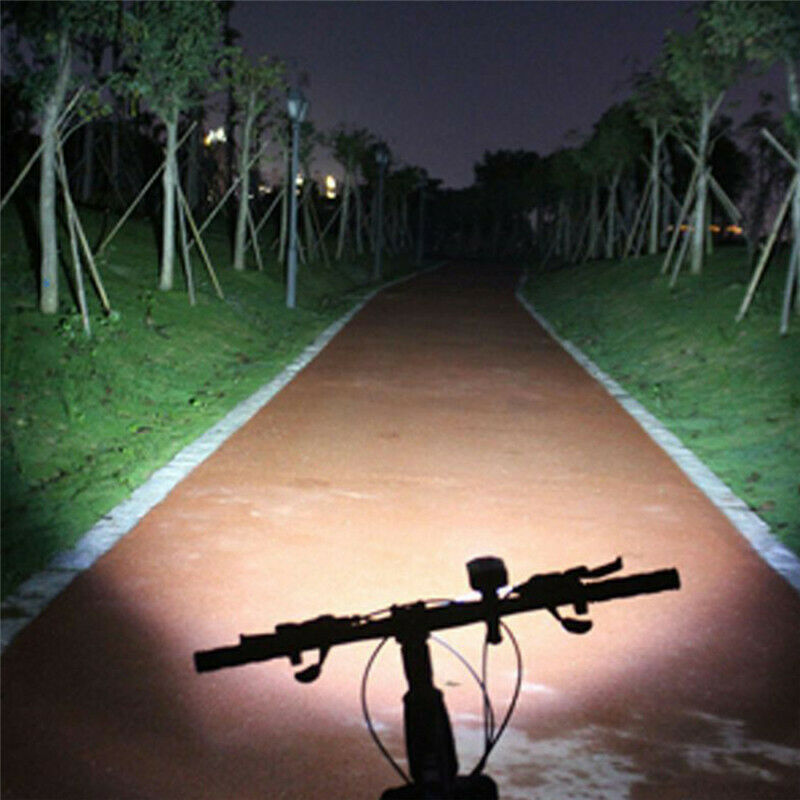 5x T6 LED Bicycle Headlight 5200mAh 3000LM Rechargeable Waterproof Cycling Light