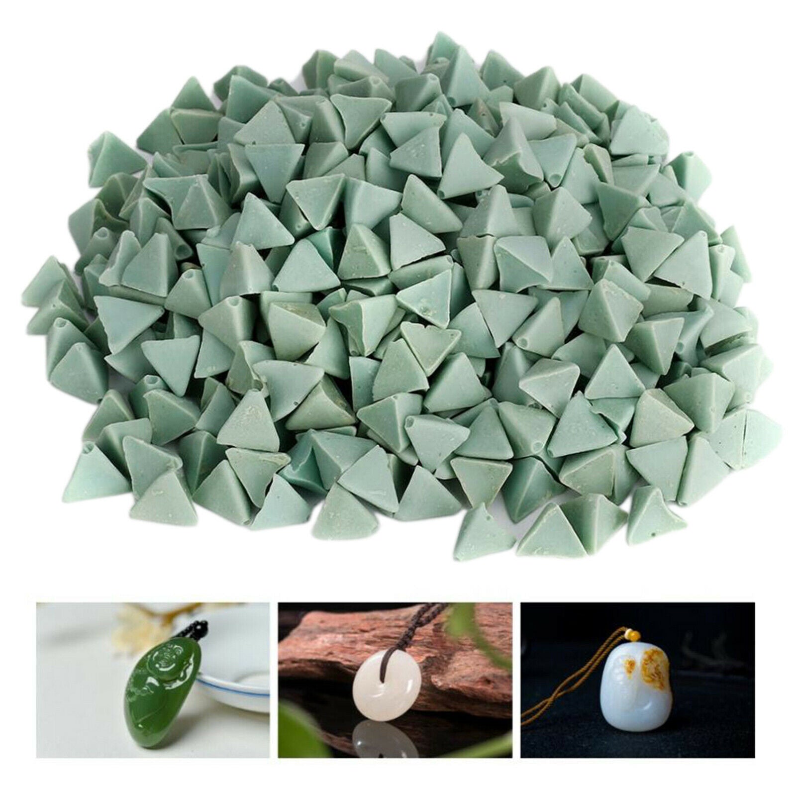 Jewelry Polishing Abrasive Tool Machine Tumbler Media Jade Jadeite Polishing