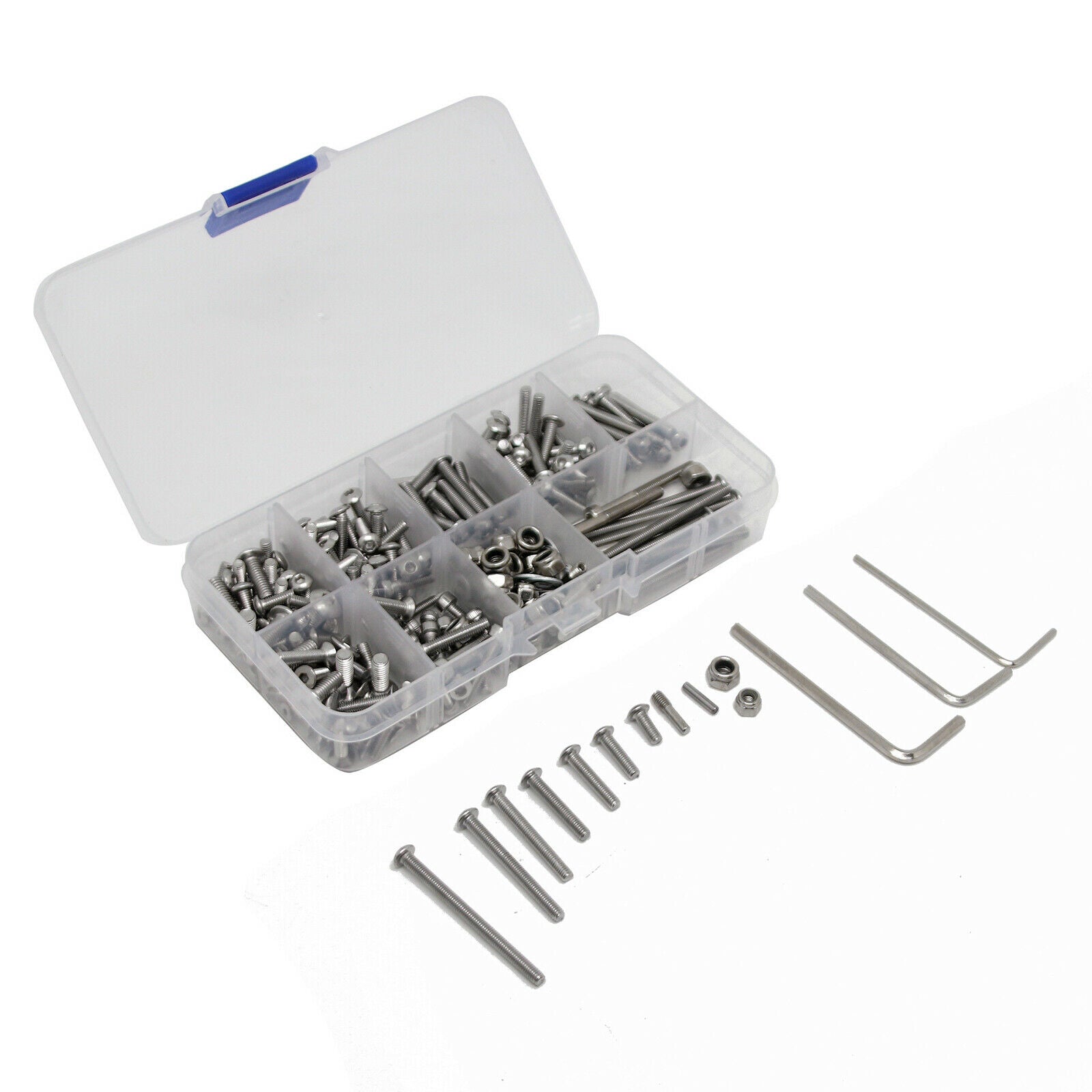 Multi-size Stainless Steel Screw Kit for 1/10 Traxxas Slash 2WD RTR/Pro RC Car