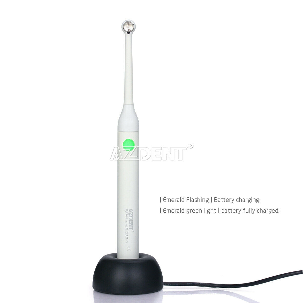 Dental Curing Light High Power 2300mW/cm² White Broad Band LED X2 AC 100-240V