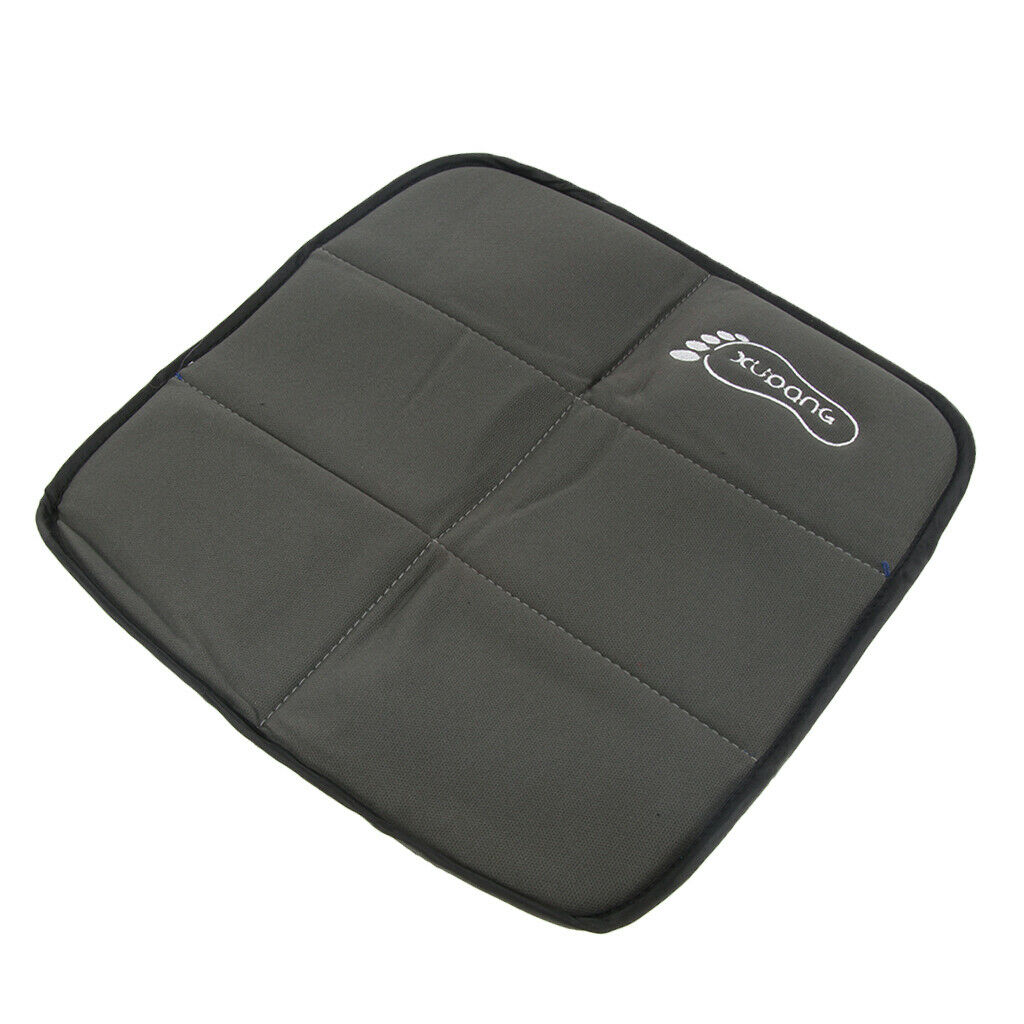 Camping seat cushion seat cushion for outdoor hiking dark gray