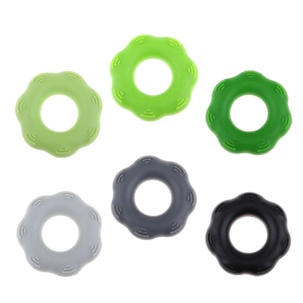 Finger Gripper Strengthener Grip Ring Ball Strength Exercise Light Green