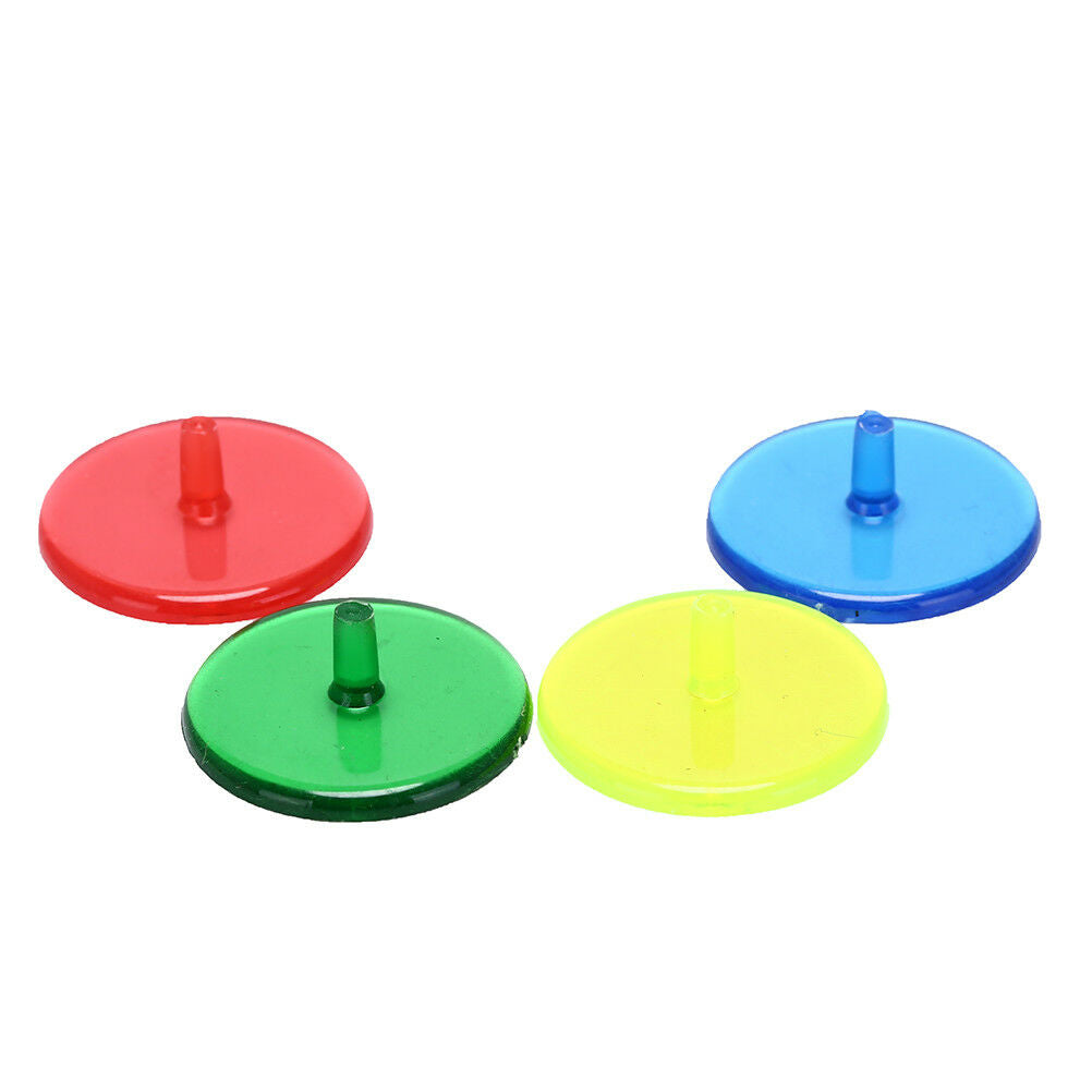 50x transparent plastic golf ball mark position markers 24mm golf ball mak.l8
