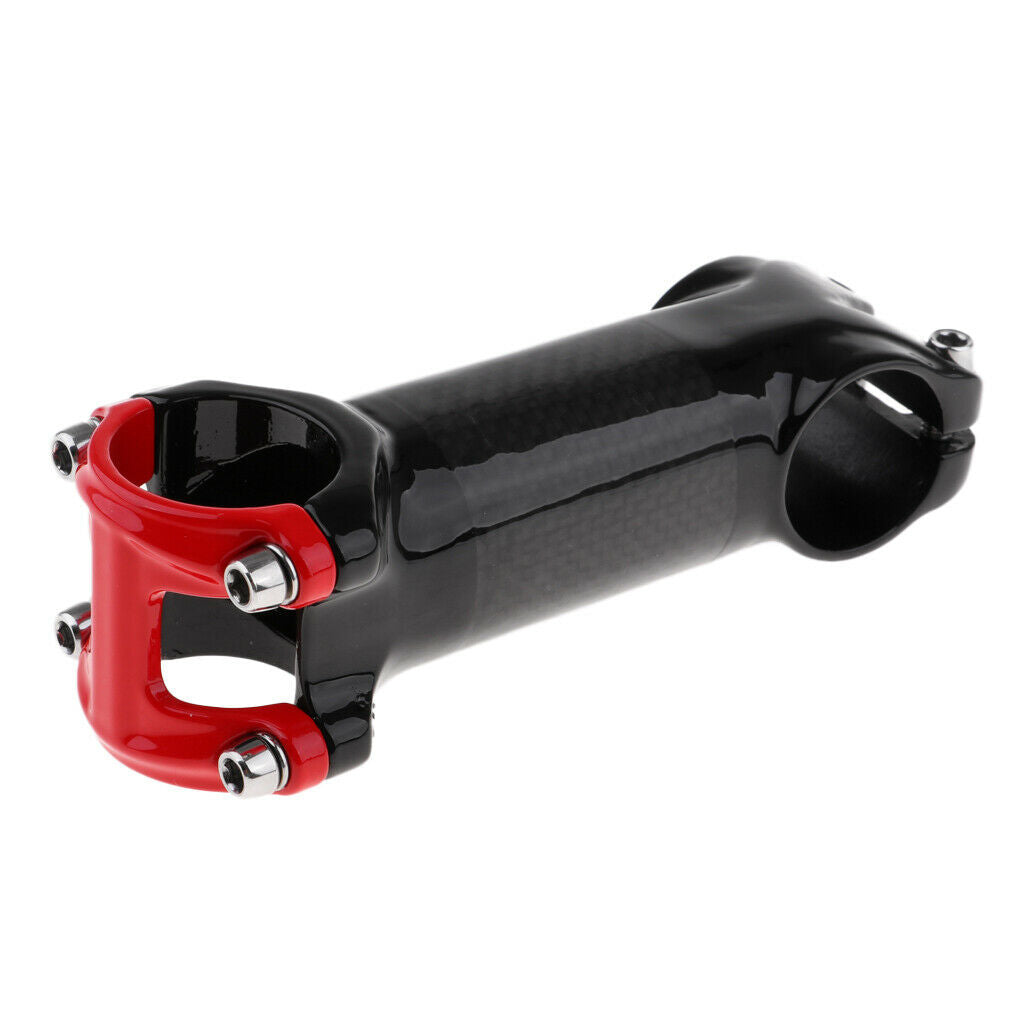 Ultralight MTB Mountain Bike Stem 31.8mm Handlebar Bicycle Stems Red 100mm
