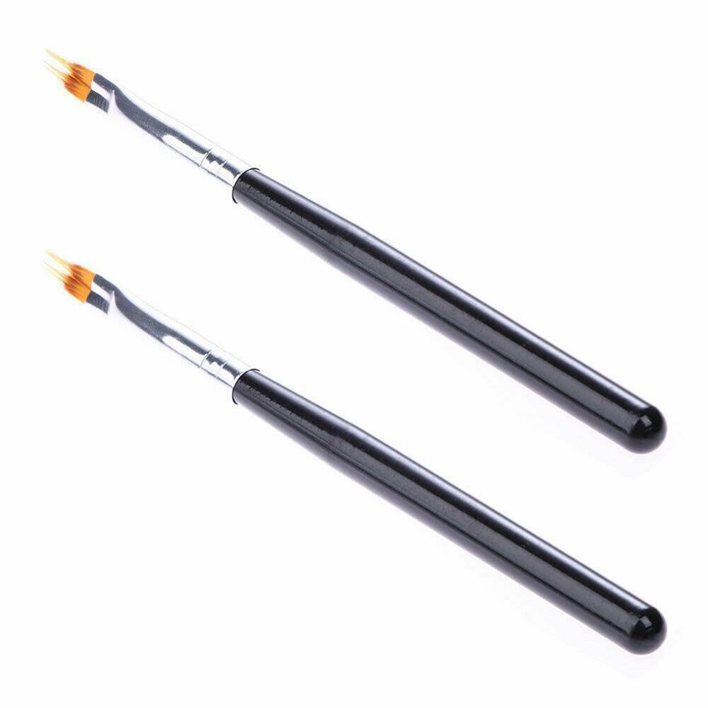 1* Gradient Ombre Painting Pen Drawing UV Gel Brush Acrylic Handle Nail Art Tool