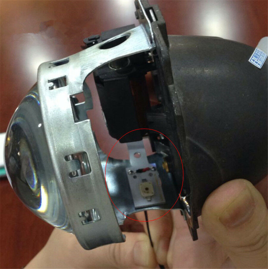 Pair  LED Devil Demon Red Eye Module For Auto Car Headlights Projector Lens