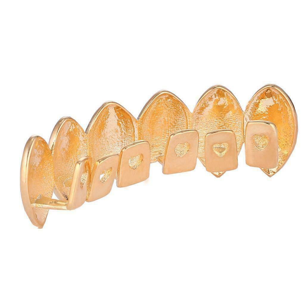 Colorful Glossy Hip Hop Sharp Teeth Grills Hollowen Accessory Hip-Hop Braces